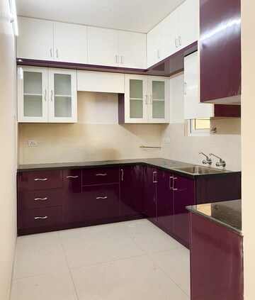 Kitchen in 3 BHK Apartment at Aparna Serene Park, Kondapur – for Rent