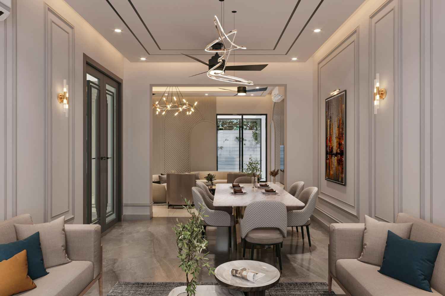 3 BHK 2700 Sq.Ft. Apartment in Elan The Presidential