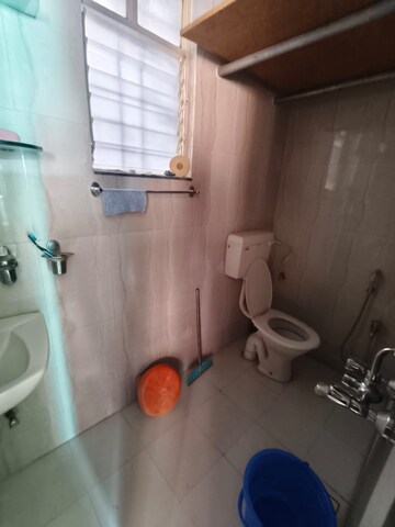 Bathroom in 2 BHK Apartment at Dhanori – for Rent