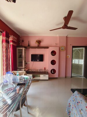 Living Room in 2 BHK Apartment at Dhanori – for Rent