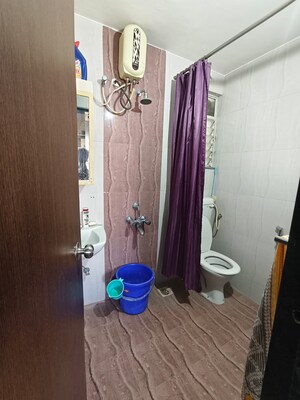 Bathroom in 2 BHK Apartment at Dhanori – for Rent