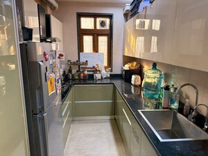 Kitchen in 3 BHK Builder Floor at Safdarjung Enclave – for Rent