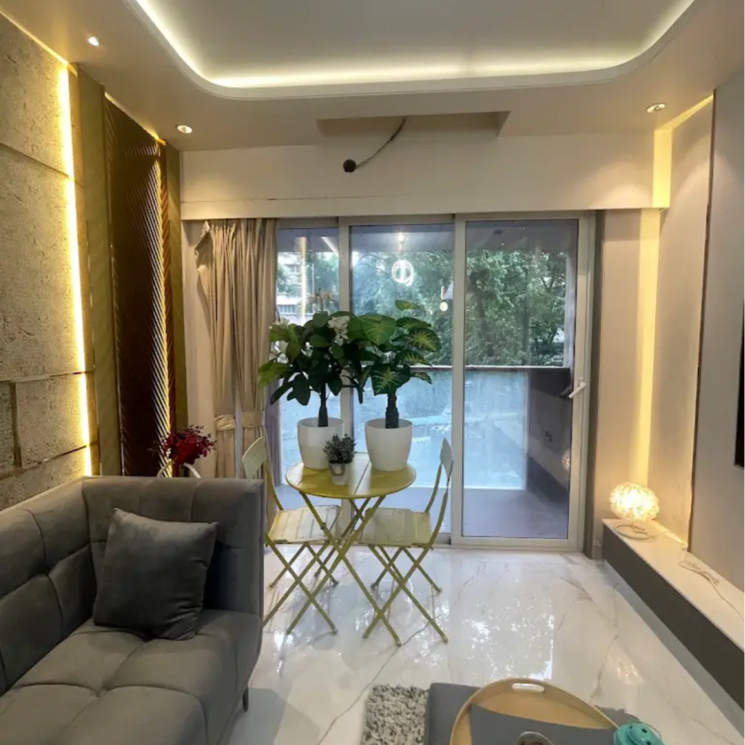 Living Room, rockline-the-meridian-towers 2 Bedroom 752 Sq.Ft. Apartment In Nabard Colony Mumbai 9666256