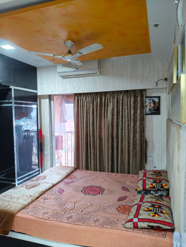 Bedroom, puranik-city 1 Bedroom 411 Sq.Ft. Apartment In Kasarvadavali Thane 9666285