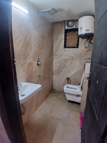 Bathroom in 1 RK Builder Floor at Saket – for Rent