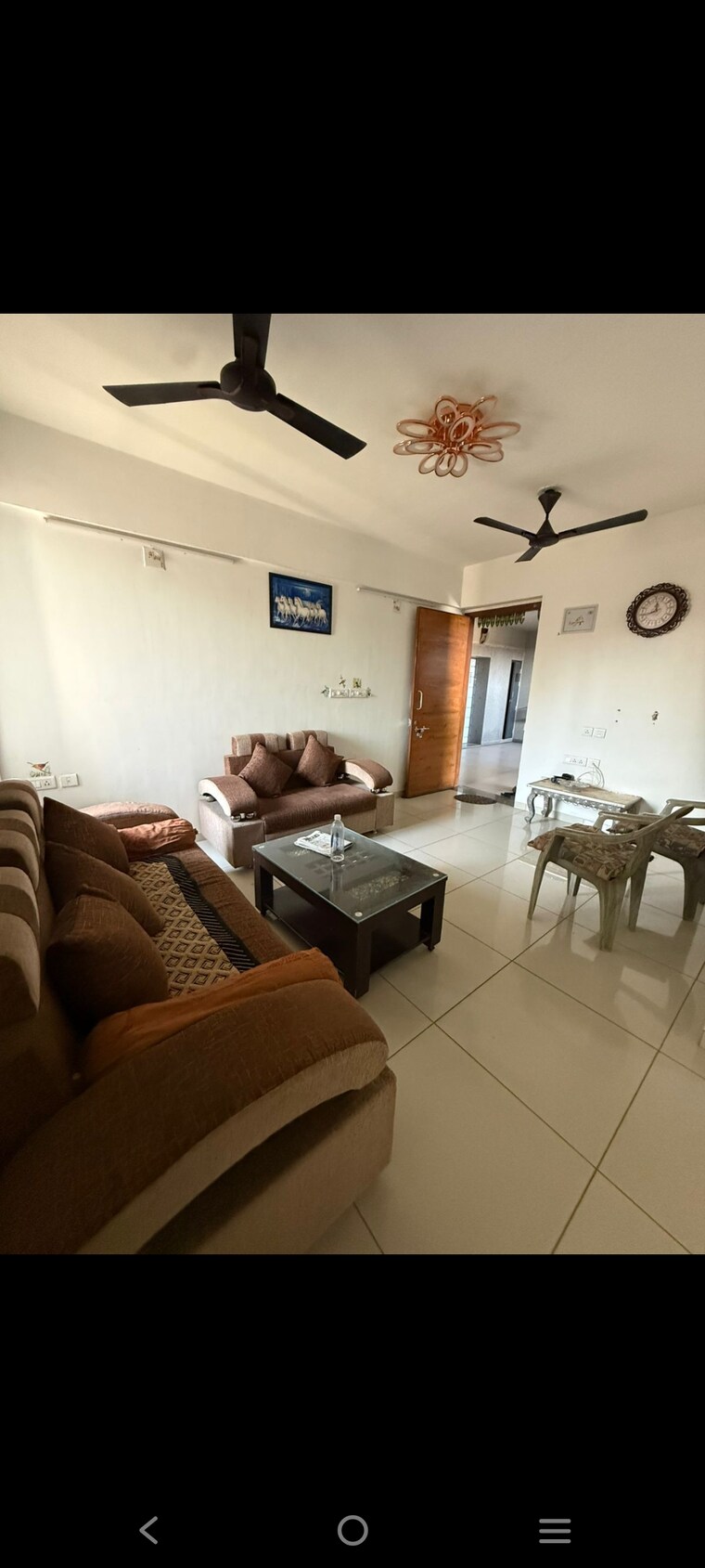 Living Room, goyal-orchid-blues 2 Bedroom 1215 Sq.Ft. Apartment In Shela Ahmedabad 9666345
