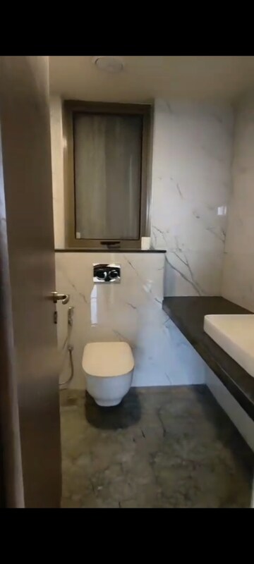 Bathroom in 2 BHK Apartment at Prestige Siesta, Mulund West – for Rent