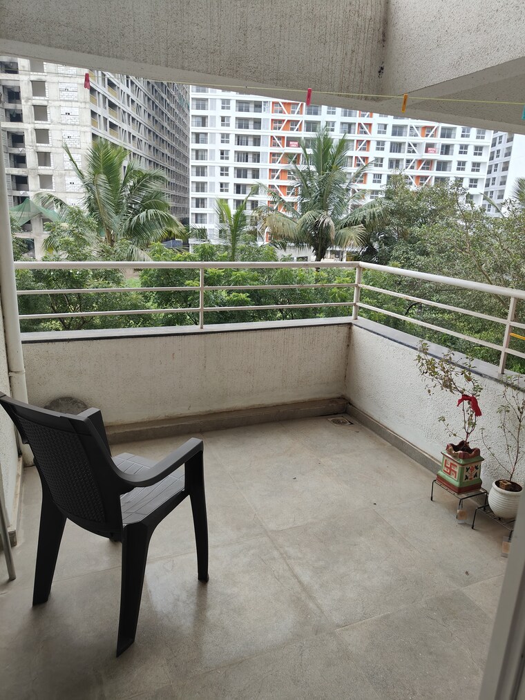 Balcony, punawale 3 Bedroom 1022 Sq.Ft. Apartment In Punawale Pune 9666381