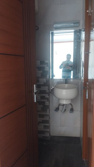 Bathroom in 3 BHK Builder Floor at Chittaranjan Park – for Rent