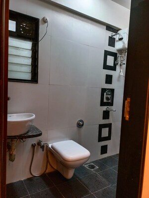 Bathroom in 2 BHK Apartment at Sri Zynergy, Suman Nagar – for Rent