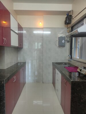 Kitchen in 3 BHK Apartment at Veena Serenity, Chembur – for Rent