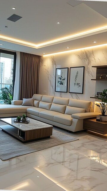 Living Room in 4 BHK Villa at Dodda Aalada Mara Road – for Sale