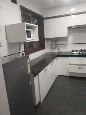 Kitchen in 4 BHK Apartment at Saket – for Rent