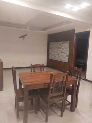 Dining area in 4 BHK Apartment at Saket – for Rent