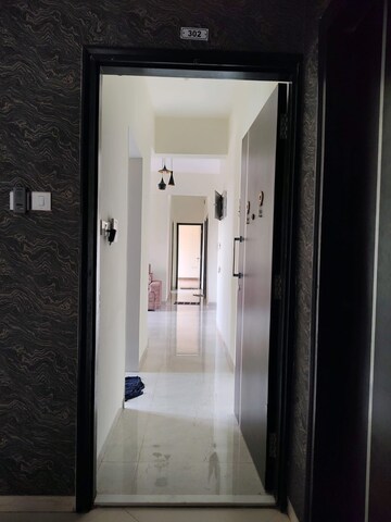 Building Lobby in 3 BHK Apartment at Harmony Sky Suites, Ghodbunder Road – for Rent