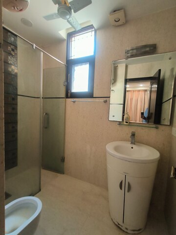 Bathroom in 3 BHK Apartment at Boutique Residential Apartments C-253, Defence Colony – for Sale