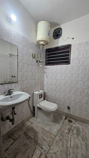 Bathroom in 2 BHK Builder Floor at Saket – for Rent