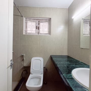 Bathroom in 3 BHK Independent House at Safdarjung Development Area – for Rent