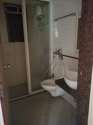 Bathroom in 2 BHK Apartment at Dosti Group Acres, Wadala East – for Rent