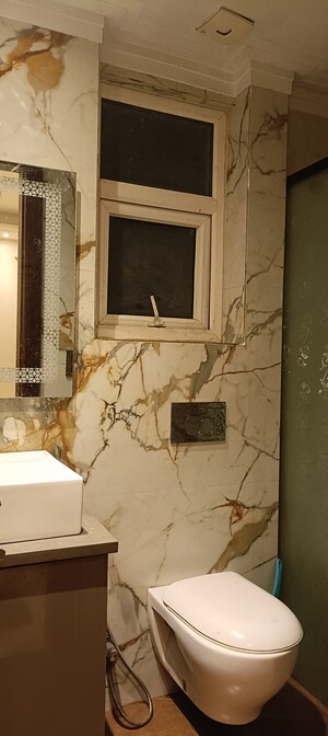 Bathroom in 3 BHK Builder Floor at Vigyan Vihar – for Sale