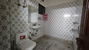 Bathroom in 2 BHK Builder Floor at Saket – for Rent