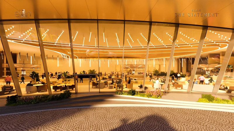 4 BHK + Servant Room 4340 Sq.Ft. Apartment in Elan The Statement