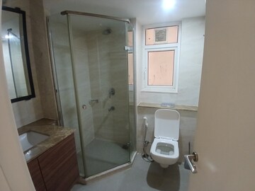 Bathroom in 3 BHK Apartment at Parsvnath Exotica, Sector 53 – for Rent