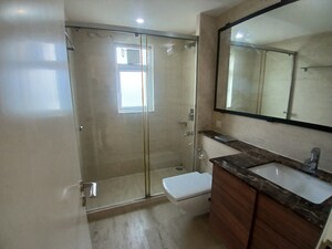 Bathroom in 3 BHK Apartment at Parsvnath Exotica, Sector 53 – for Rent