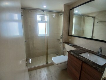 Bathroom in 3 BHK Apartment at Parsvnath Exotica, Sector 53 – for Rent
