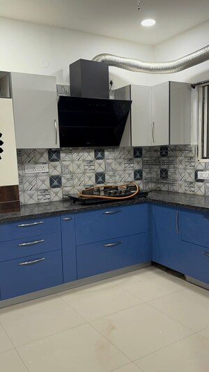 Kitchen in 3 BHK Apartment at Jains Carlton Creek, Manikonda – for Rent