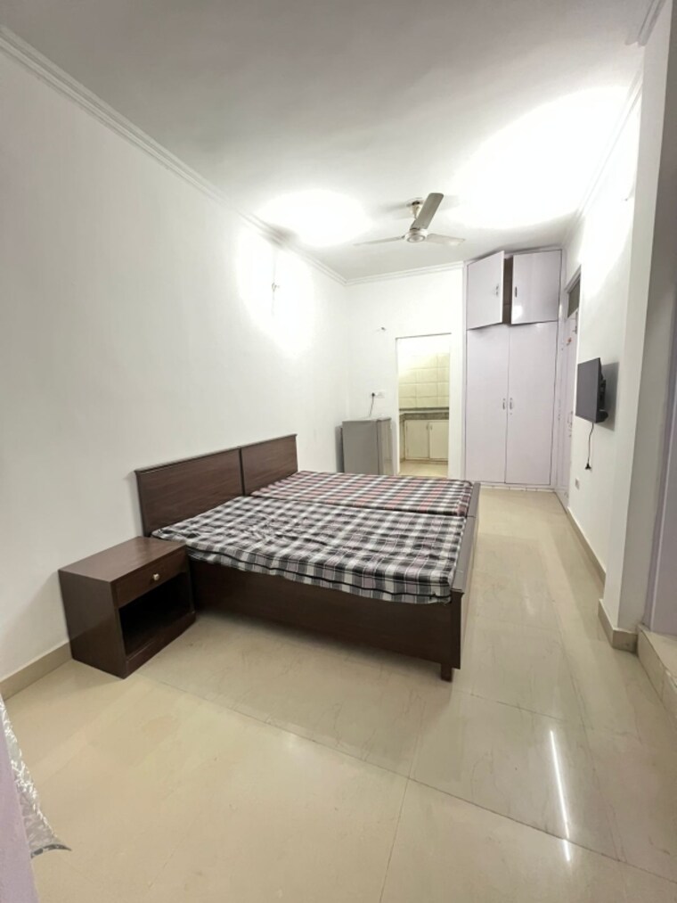 Living Room, ansal-sushant-floors Studio 400 Sq.Ft. Builder Floor In Sushant Lok ii Gurgaon 9666669