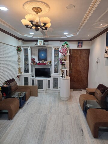 Living Room in 2 BHK Apartment at Nivara Deepanjali CHSL, Vile Parle East – for Rent