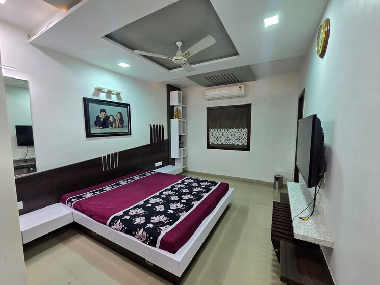 Bedroom, sama savli road 4 Bedroom 1900 Sq.Ft. Independent House In Sama Savli Road Vadodara 9666738