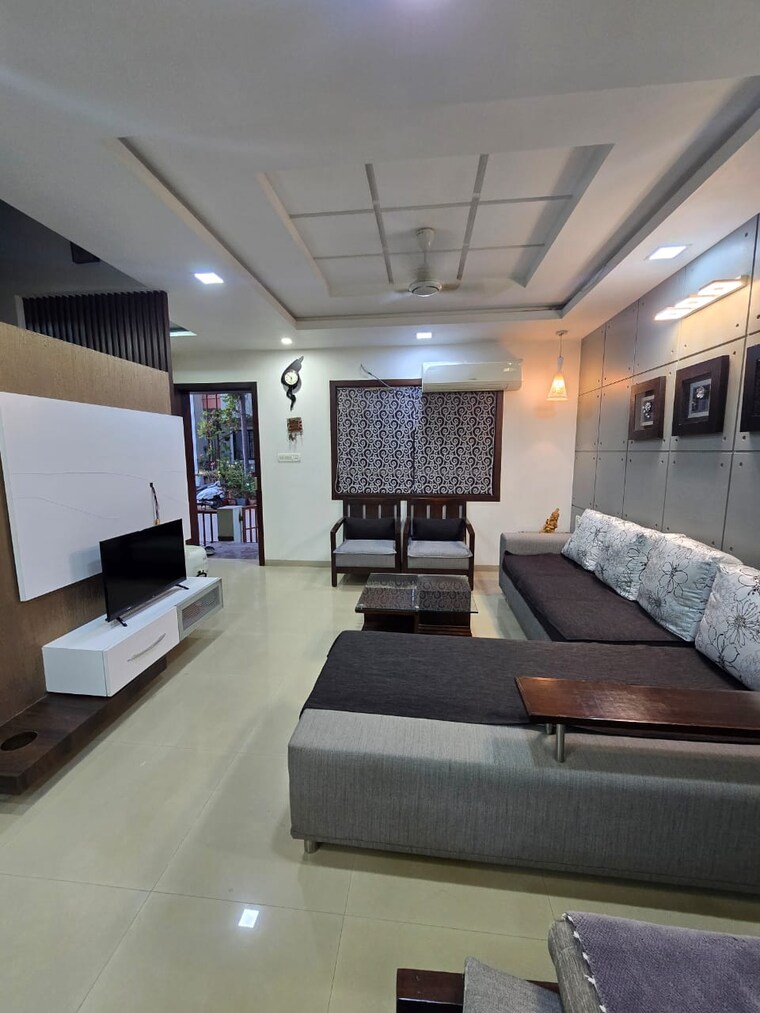 Living Room, sama savli road 4 Bedroom 1900 Sq.Ft. Independent House In Sama Savli Road Vadodara 9666738