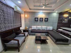 Living Room in 4 BHK Independent House at Sama Savli Road – for Sale