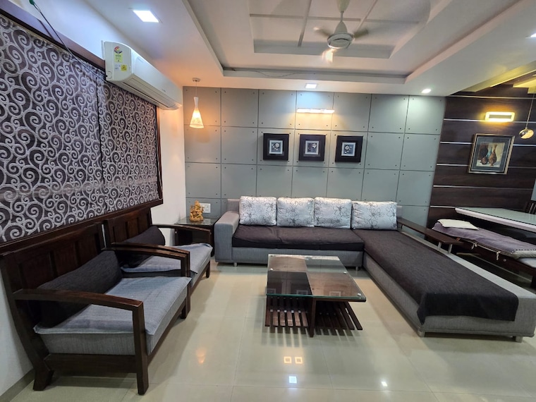Living Room, sama savli road 4 Bedroom 1900 Sq.Ft. Independent House In Sama Savli Road Vadodara 9666738