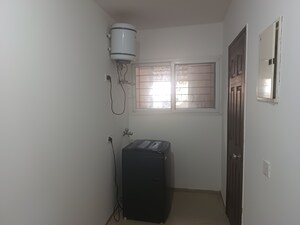 Bathroom in 3 BHK Apartment at Banyan Tree Apartments, Bellandur – for Rent