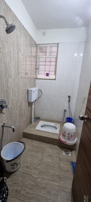 Bathroom in 2 BHK Apartment at Kharadi – for Rent