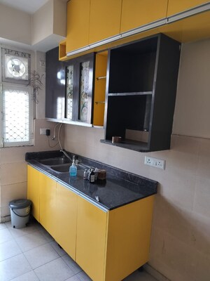 Kitchen in 3.5 BHK Apartment at Nirala Estate, Tech Zone 4 Greater Noida – for Rent