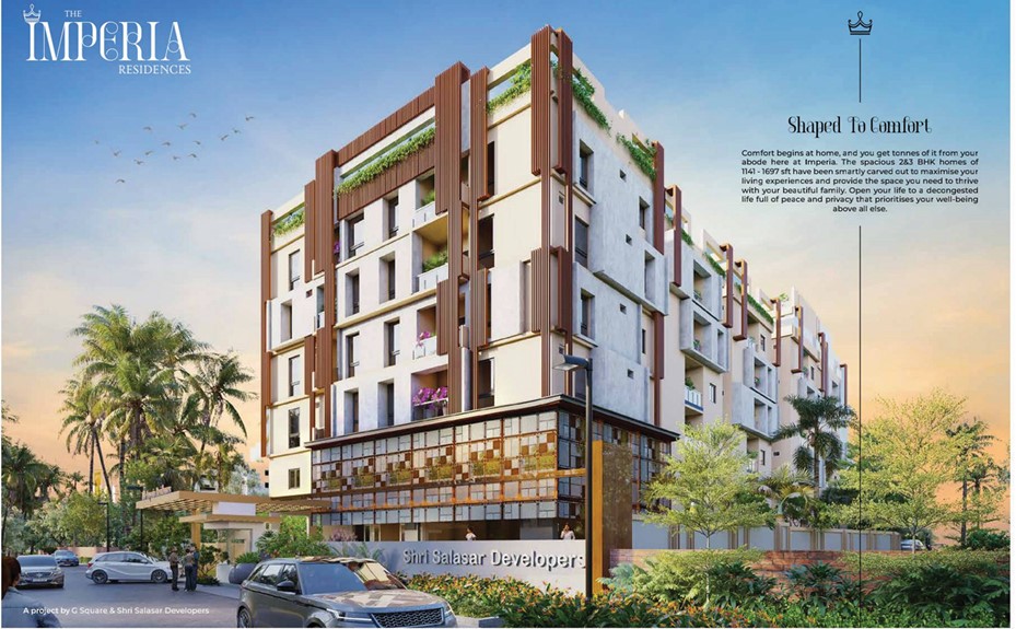 2 BHK Apartment For Sale in Shri Salasar Imperia Resi