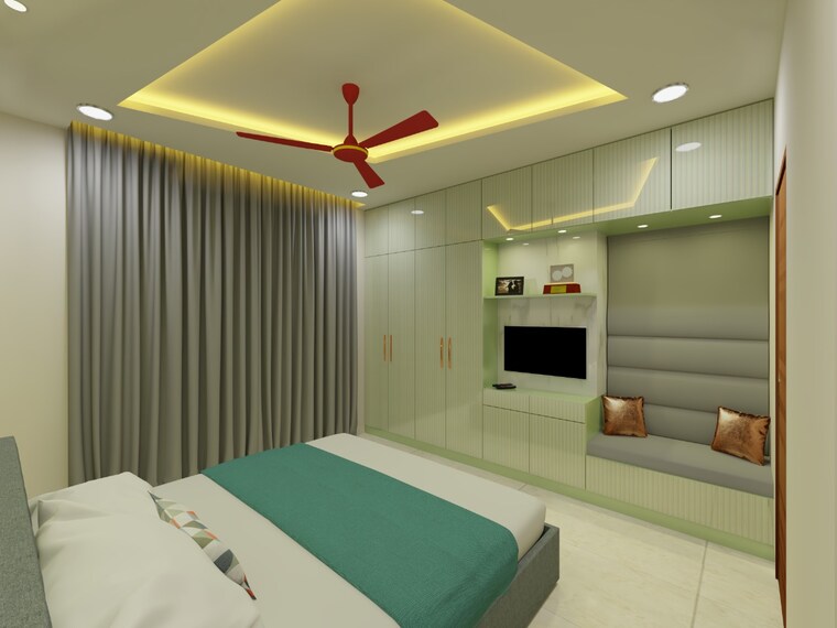 Bedroom, prestige-beverly-hills 3 Bedroom 2124 Sq.Ft. Apartment In Kokapet Hyderabad 9666838