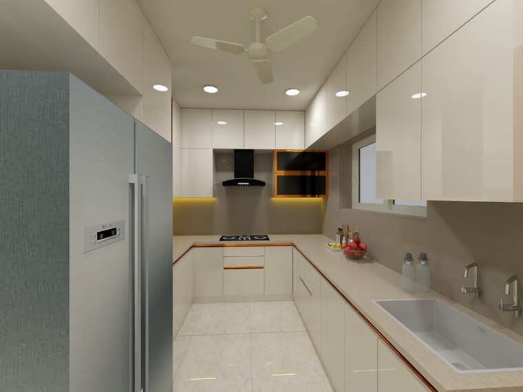 Kitchen, prestige-beverly-hills 3 Bedroom 2124 Sq.Ft. Apartment In Kokapet Hyderabad 9666838