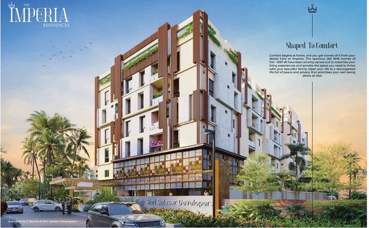 Exterior View, narsingi 3 Bedroom 1457 Sq.Ft. Apartment In Narsingi Hyderabad 9666843