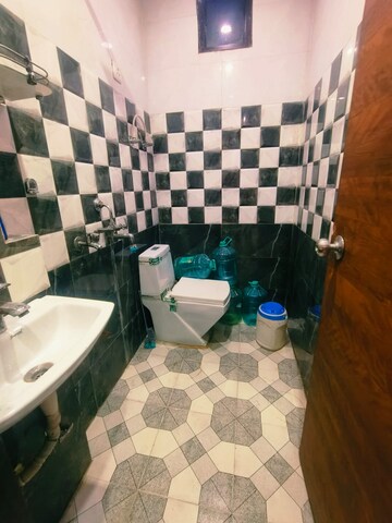 Bathroom in 2 BHK Builder Floor at Dwarka Mor – for Rent