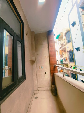 Balcony in 2 BHK Builder Floor at Dwarka Mor – for Rent
