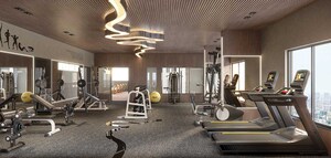 Gym in 3 BHK Apartment at Orbit Tarang, Bt Road – for Sale