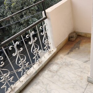 Balcony in 2 BHK Builder Floor at Janakpuri – for Rent