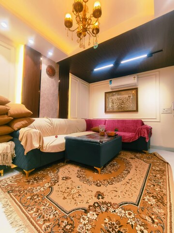 Living Room in 3 BHK Builder Floor at Matiala – for Rent