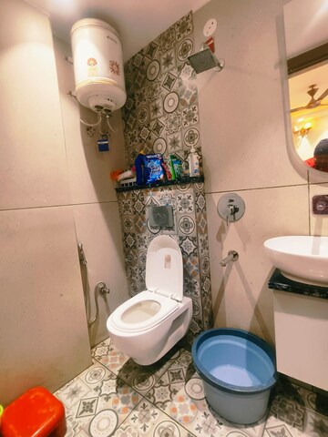 Attached Bathroom in 3 BHK Builder Floor at Matiala – for Rent