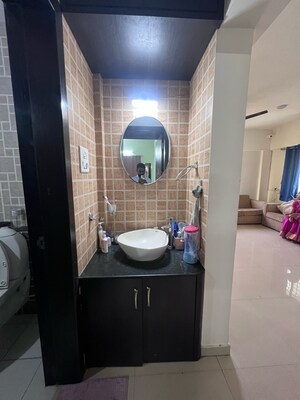 Bathroom in 2 BHK Builder Floor at New Front Apoorva, Bavdhan – for Rent
